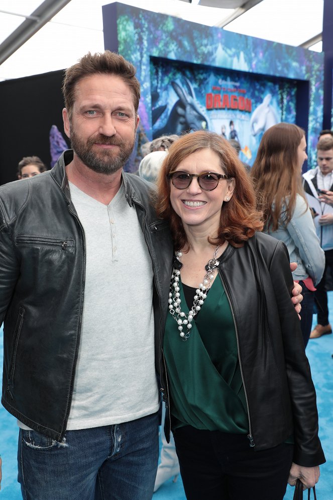 Dragons 3 : Le monde caché - Événements - World premiere of "How to Train Your Dragon: The Hidden World" at the Regency Village Theatre on Saturday, Feb. 9, 2019, in Los Angeles - Gerard Butler