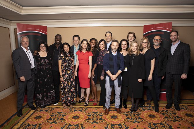 The Fix - Z akcí - The cast and executive producers of ABC’s “The Fix” addressed the press at the 2019 TCA Winter Press Tour, at The Langham Huntington, in Pasadena, California - Adewale Akinnuoye-Agbaje, Mouzam Makkar, Scott Cohen, Robin Tunney, Merrin Dungey, Adam Rayner, Breckin Meyer, Alex Saxon
