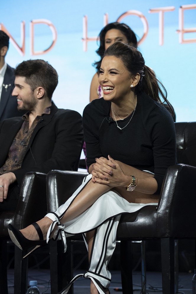 Grand Hotel - Z akcí - The cast and executive producers of ABC’s “Grand Hotel” addressed the press at the 2019 TCA Winter Press Tour, at The Langham Huntington, in Pasadena, California