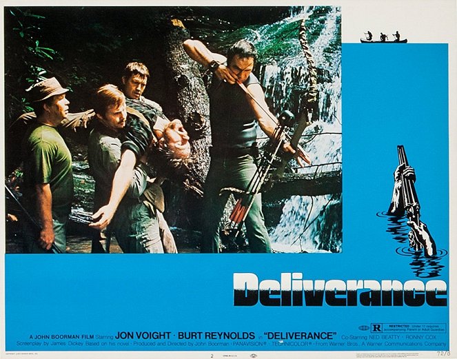 Deliverance - Lobbykaarten - Belinda Beatty, Jon Voight, Ronny Cox, Bill McKinney, Burt Reynolds