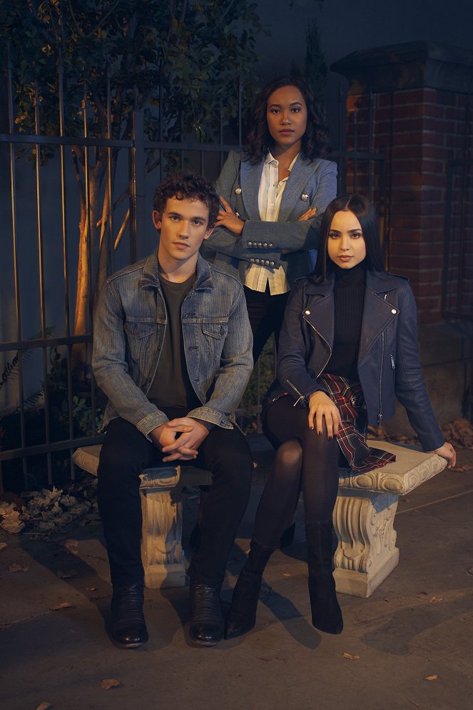 Pequeñas mentirosas: Perfeccionistas - Promoción - Eli Brown, Sydney Park, Sofia Carson