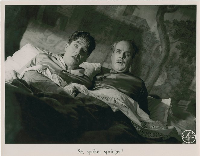 En natt på Smygeholm - Lobby karty - Adolf Jahr, Ernst Eklund