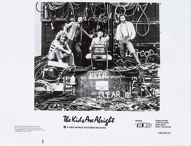 The Kids Are Alright - Cartes de lobby - Roger Daltrey, John Entwistle, Keith Moon, Pete Townshend