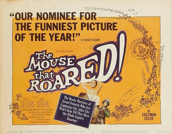 The Mouse That Roared - Lobby Cards
