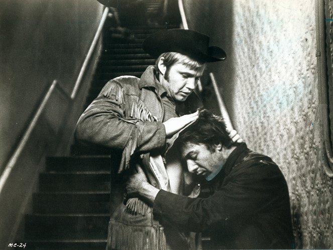 Éjféli cowboy - Filmfotók - Jon Voight, Dustin Hoffman