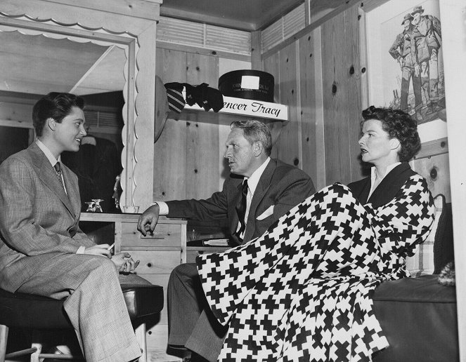 Adam's Rib - Making of - Judy Holliday, Spencer Tracy, Katharine Hepburn