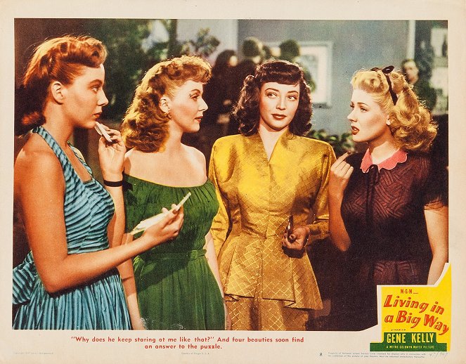 Living in a Big Way - Lobby Cards