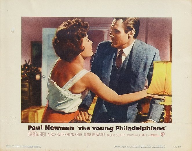 The Young Philadelphians - Cartões lobby - Barbara Rush, Adam West