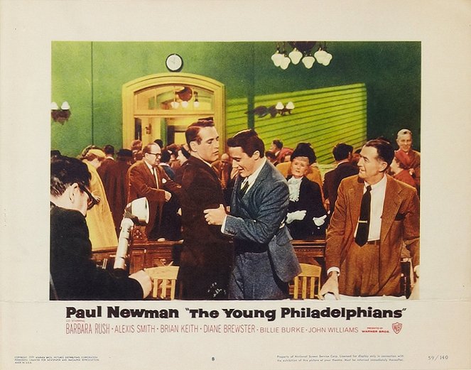 Der Mann aus Philadelphia - Lobbykarten - Paul Newman, Robert Vaughn