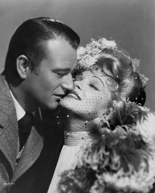 Los usurpadores - Promoción - John Wayne, Marlene Dietrich