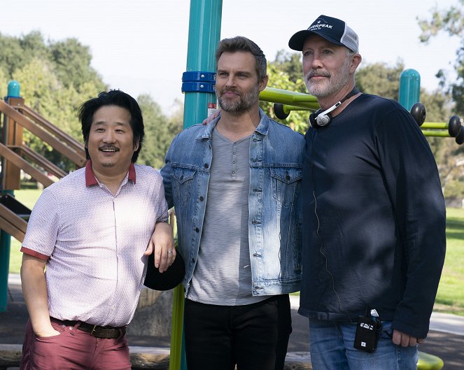 Splitting Up Together - Season 2 - Luv Ya 2 - Tournage - Bobby Lee, Travis Schuldt