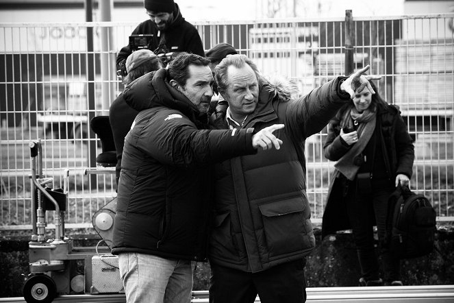 Ein Becken voller Männer - Dreharbeiten - Gilles Lellouche, Benoît Poelvoorde