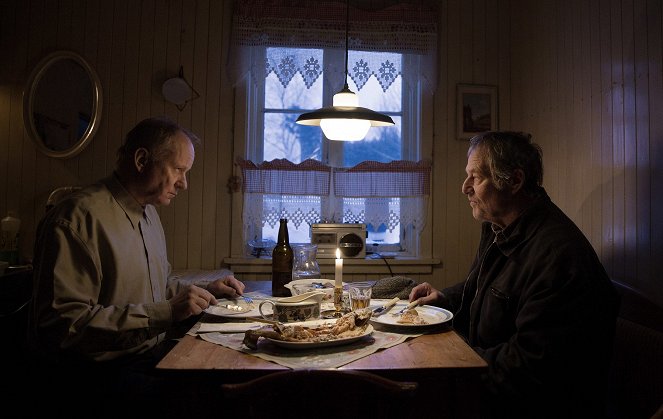 Poďme kradnúť kone - Z filmu - Stellan Skarsgård, Bjørn Floberg