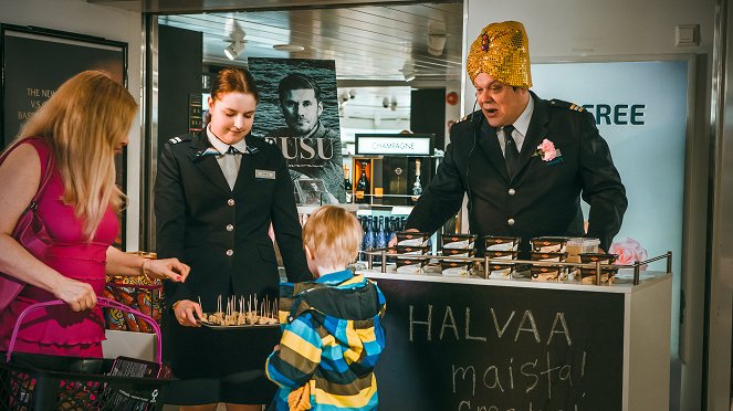 M/S Romantic - Meidän poikamme merellä - Kuvat elokuvasta - Milla Palin, Hannu-Pekka Björkman
