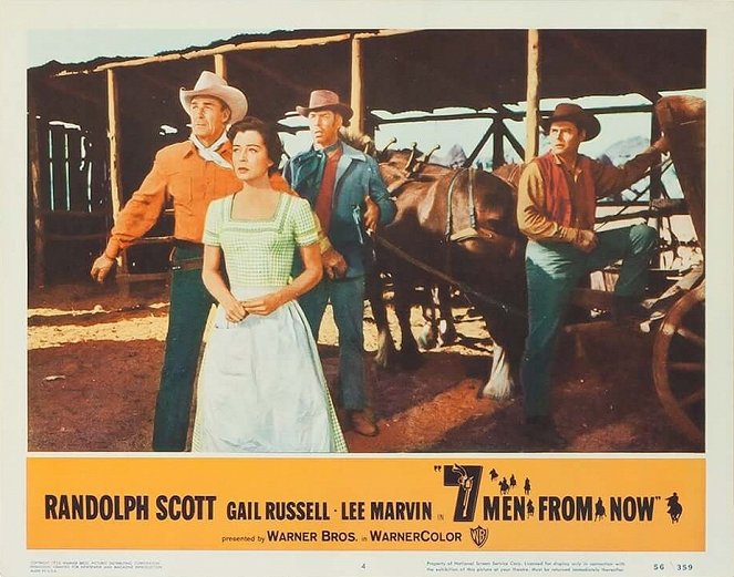 7 Men from Now - Lobby Cards