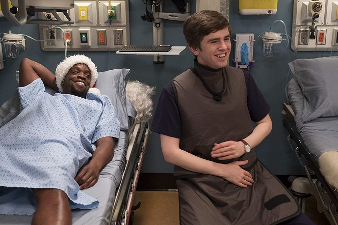 The Good Doctor - Mise en quarantaine, partie 1 - Tournage - Rell Battle, Freddie Highmore