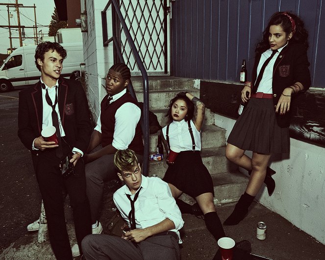 Deadly Class - Promo - Benjamin Wadsworth, Luke Tennie, Liam James, Lana Condor, María Gabriela de Faría