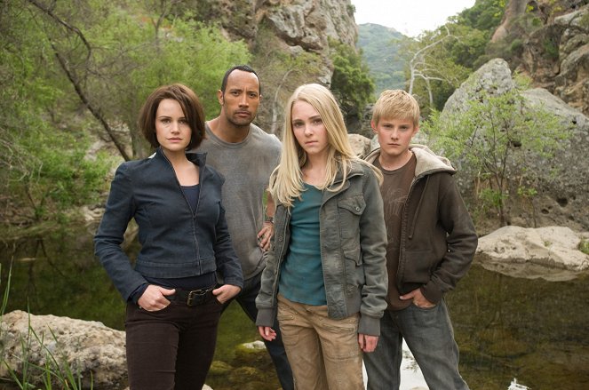 La montaña embrujada - Promoción - Carla Gugino, Dwayne Johnson, AnnaSophia Robb, Alexander Ludwig