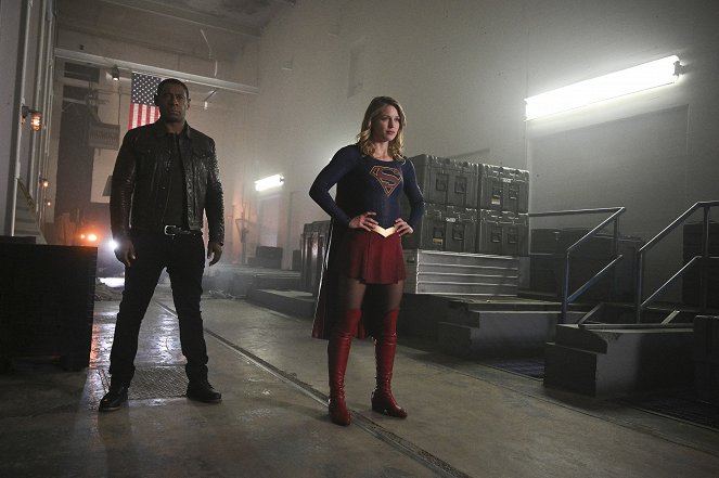 Supergirl - What's So Funny About Truth, Justice, and the American Way? - Van film - David Harewood, Melissa Benoist
