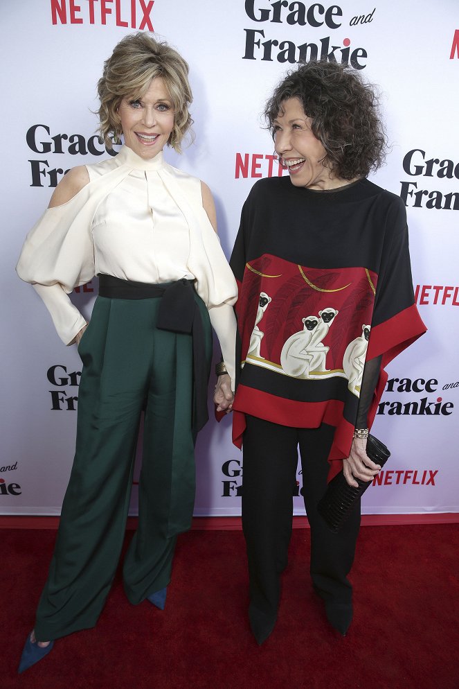 Grace a Frankie - Série 2 - Z akcí - Premiere Special Screening - Jane Fonda, Lily Tomlin