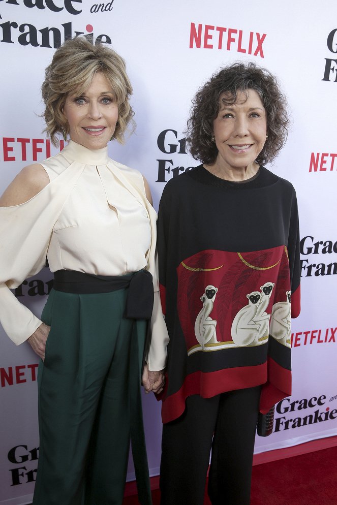 Grace a Frankie - Série 2 - Z akcií - Premiere Special Screening - Jane Fonda, Lily Tomlin