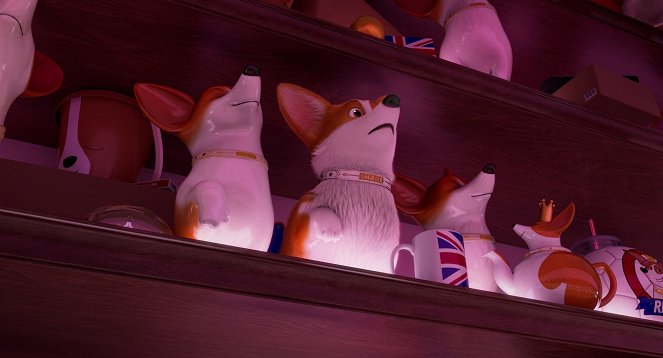 Corgi, las mascotas de la reina - De la película