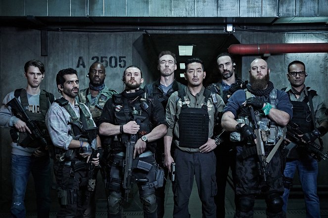 PMC : deo beongkeo - Promóció fotók - Spencer Daniels, Malik Yoba, Kevin Durand, Jung-woo Ha, Jorge-Luis Pallo