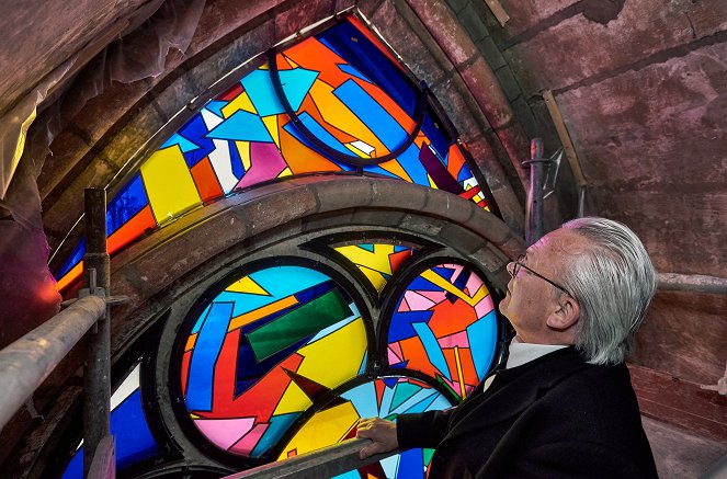 A reims-i katedrális új ablakai - Filmfotók
