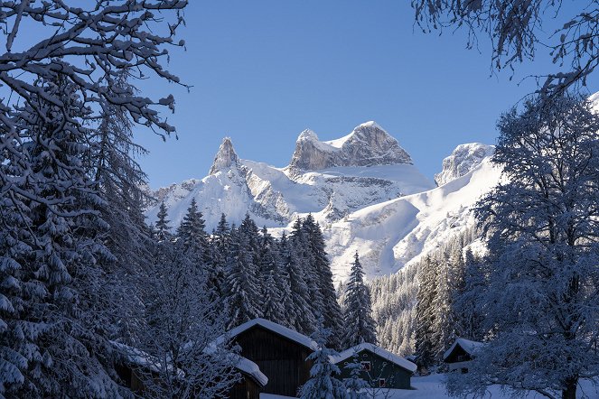 Bergwelten - Ein Gebirgsidyll - Ernest Hemingway im Montafon - Filmfotos