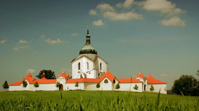 Národní klenoty - Kostel sv. Jana Nepomuckého na Zelené hoře - tajemství jazyka - De la película