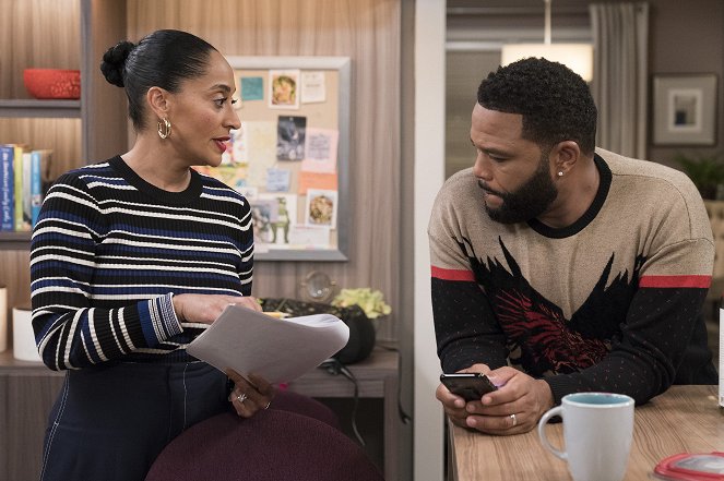 Black-ish - Season 5 - Black History Month - Z nakrúcania - Tracee Ellis Ross, Anthony Anderson