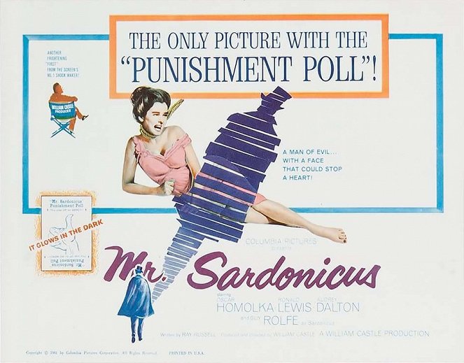 Mr. Sardonicus - Lobbykaarten