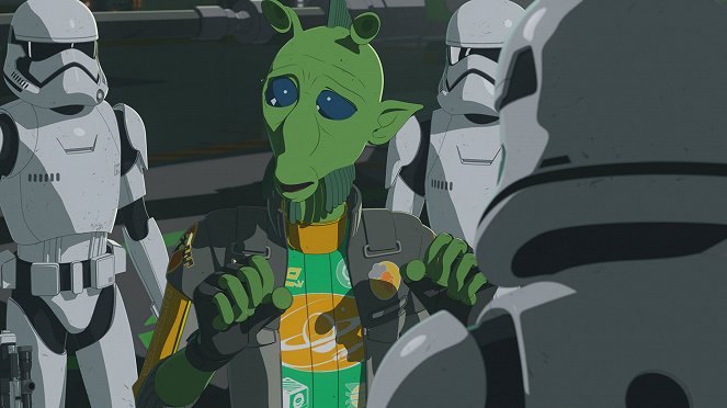 Star Wars Resistance - The Disappeared - Van film