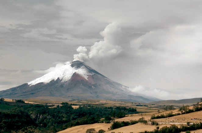 Vulkány - Nový Zéland - vulkanické jazerá - Z filmu