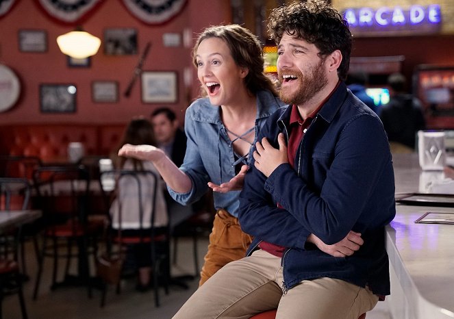 Making History - The Duel - Filmfotos - Leighton Meester, Adam Pally