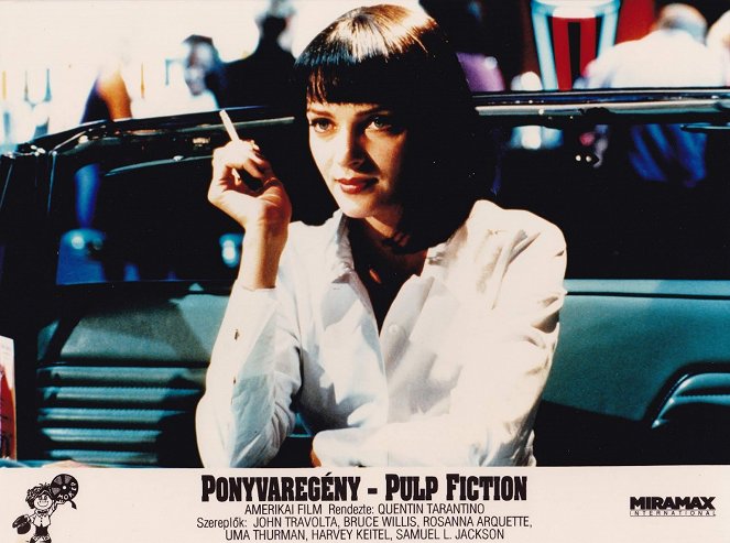 Pulp Fiction - Lobbykarten - Uma Thurman