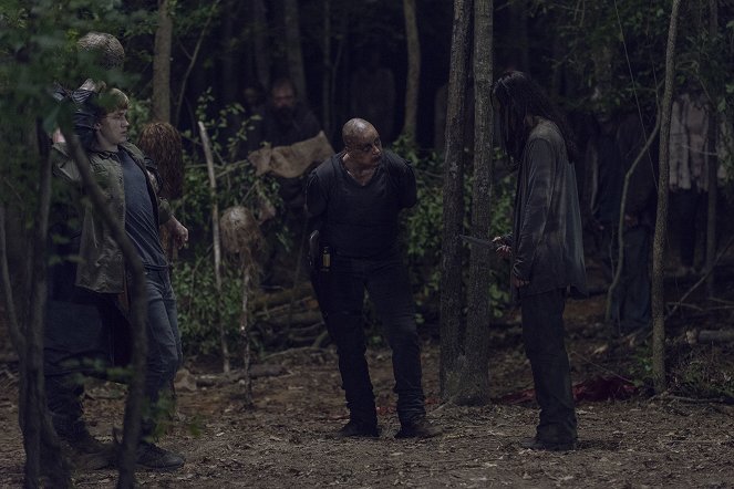 The Walking Dead - Season 9 - Guardians - Photos - Matt Lintz, Samantha Morton