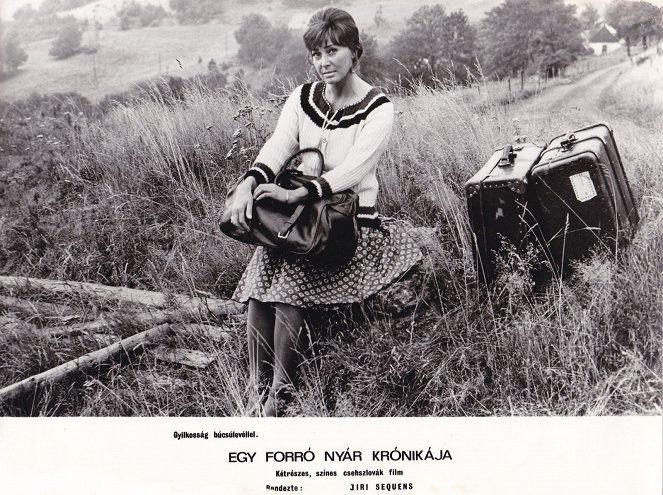 Kronika žhavého léta - Lobby Cards - Květa Fialová