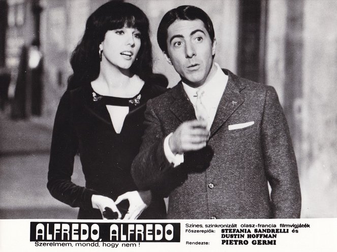 Alfredo, Alfredo ! - Cartes de lobby - Dustin Hoffman