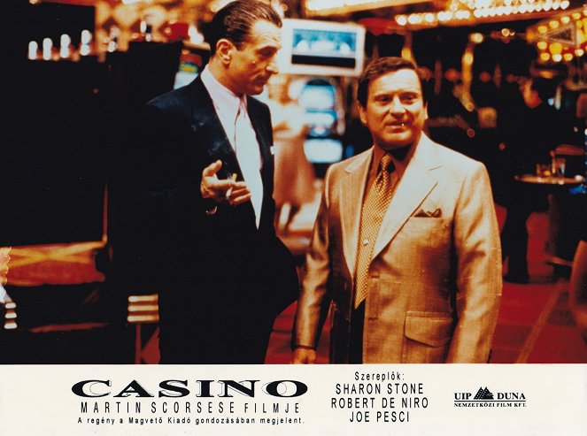 Kasyno - Lobby karty - Robert De Niro, Joe Pesci