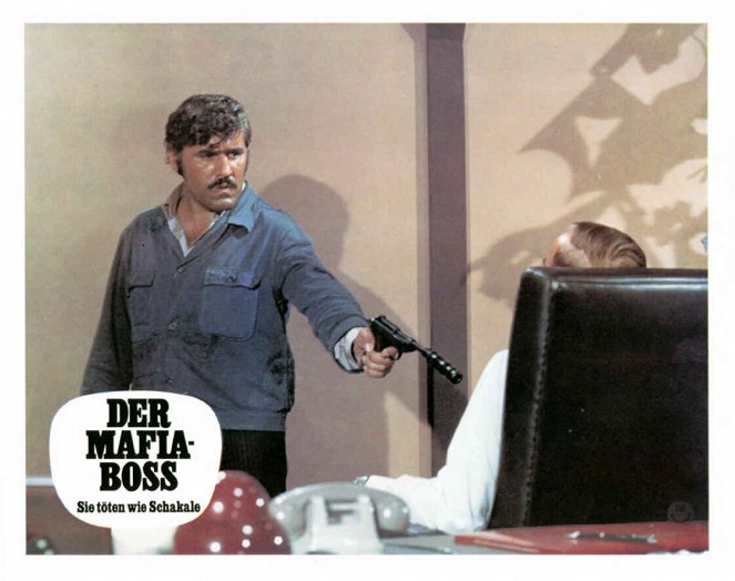Der Mafiaboss - Sie töten wie Schakale - Lobbykarten - Mario Adorf
