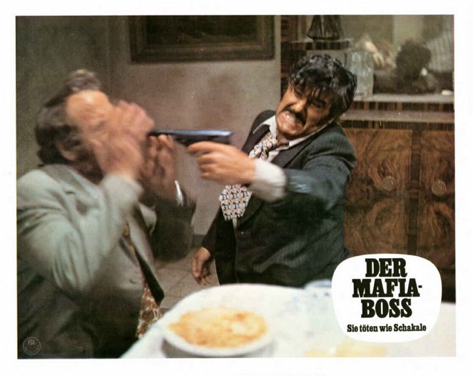 Der Mafiaboss - Sie töten wie Schakale - Lobbykarten - Mario Adorf