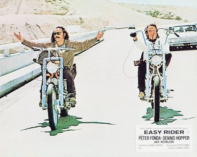 Szelíd motorosok - Vitrinfotók - Dennis Hopper, Peter Fonda