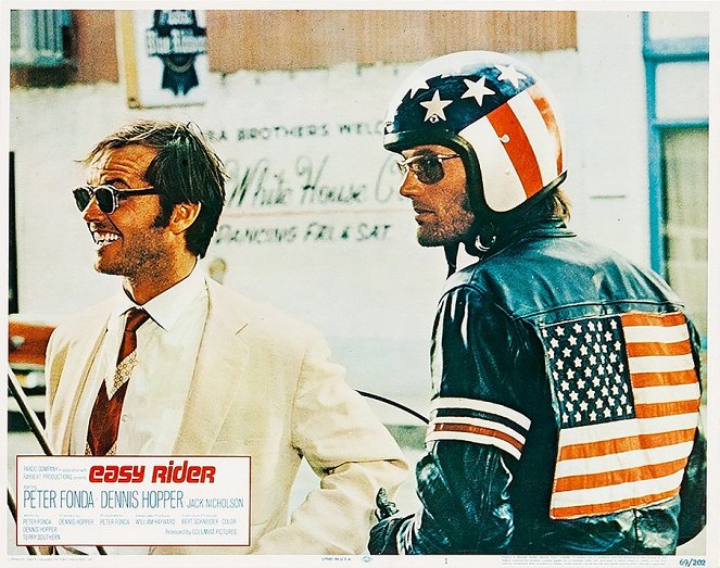 Szelíd motorosok - Vitrinfotók - Jack Nicholson, Peter Fonda
