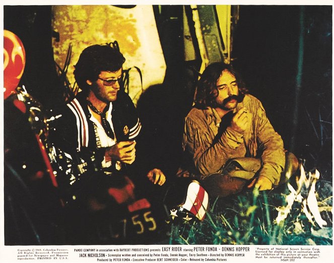 Bezstarostná jízda - Fotosky - Peter Fonda, Dennis Hopper