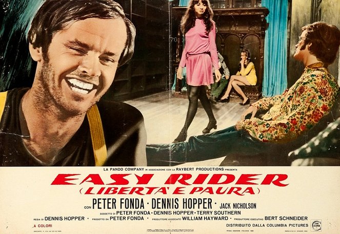 Easy Rider - Lobbykaarten - Jack Nicholson, Toni Basil, Peter Fonda