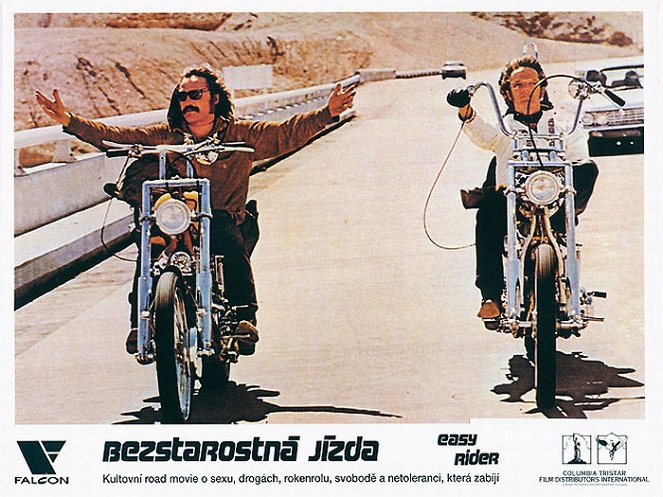 Easy Rider - Cartes de lobby - Dennis Hopper, Peter Fonda