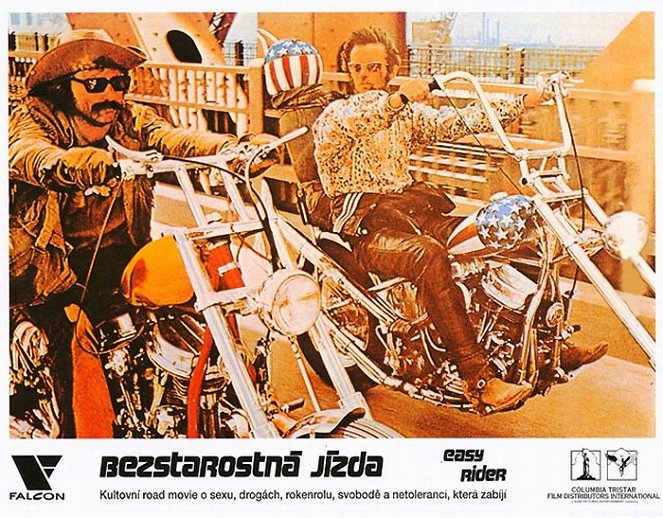 Easy Rider - Cartes de lobby - Dennis Hopper, Peter Fonda