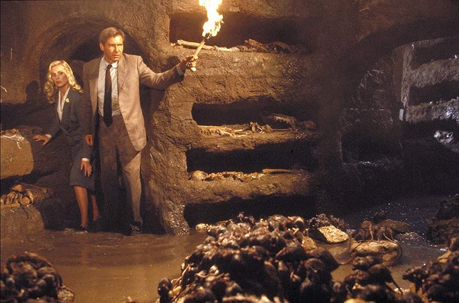 Indiana Jones a posledná krížová výprava - Z filmu - Alison Doody, Harrison Ford