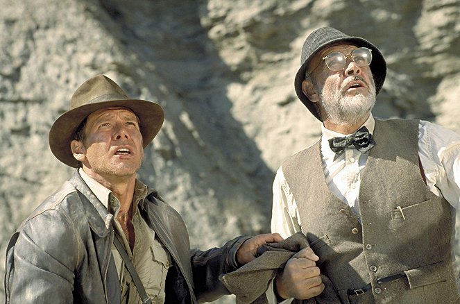 Indiana Jones i ostatnia krucjata - Z filmu - Harrison Ford, Sean Connery